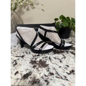 New Naturalizer Brenta black smooth‎ Strappy dress sandals